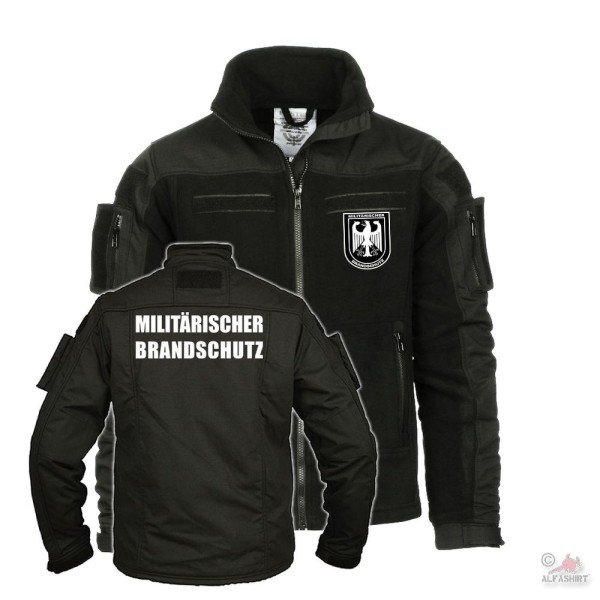 Tactical Fleece Jacket Military Fire Protection Bundeswehr Feuerwehr # 35251