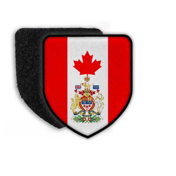 Patch Landespatch Kanada Ottawa Landeszeichen Königin Trudeau Fahne#21941