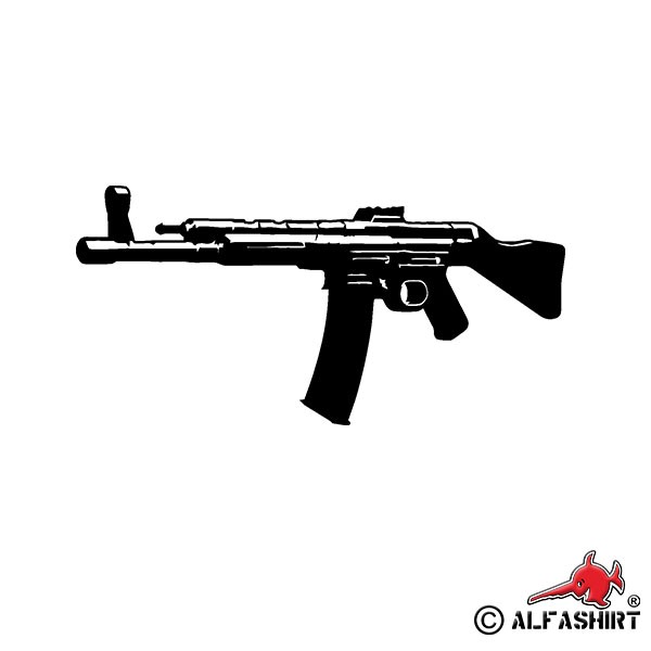 Sticker StG assault rifle machine carbine MP44 weapon 15x7cm A582