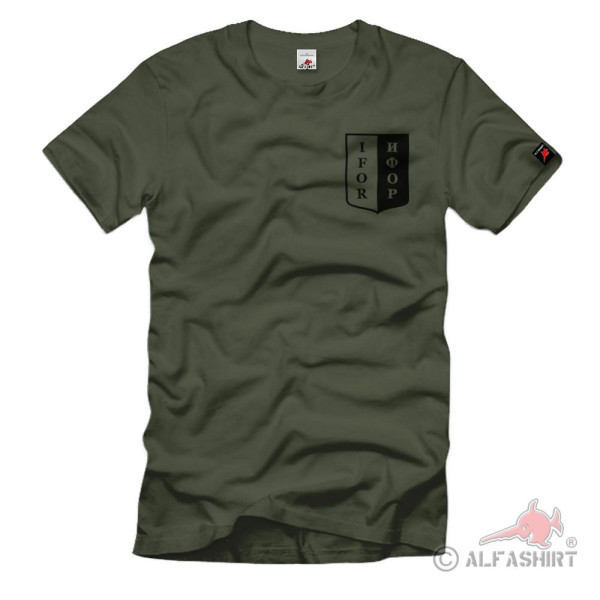 BW Tropen IFOR Veteran Bosnia Herzegovina Foreign Mission T-Shirt # 37475