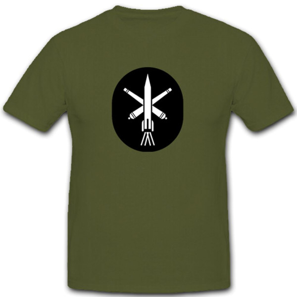 Raketentruppen und Artillerie Abzeichen NVA DDR Militär Emblem - T Shirt #7929