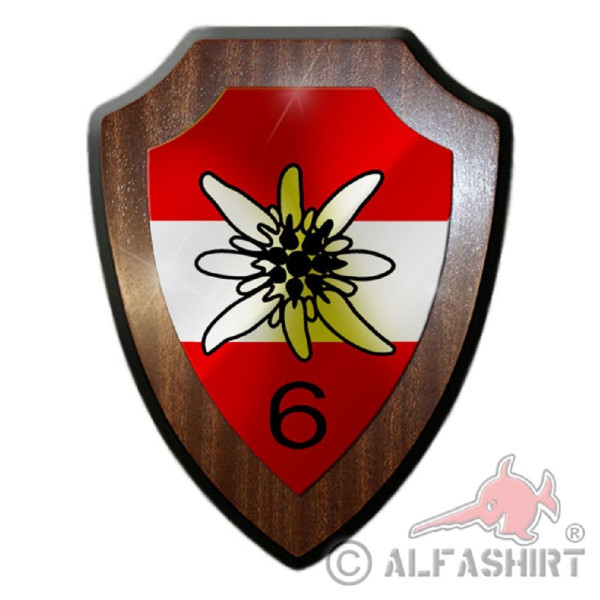 6 JgBrig Jägerbrigade Bundesheer Österreich Austria Absam Wappenschild #19903