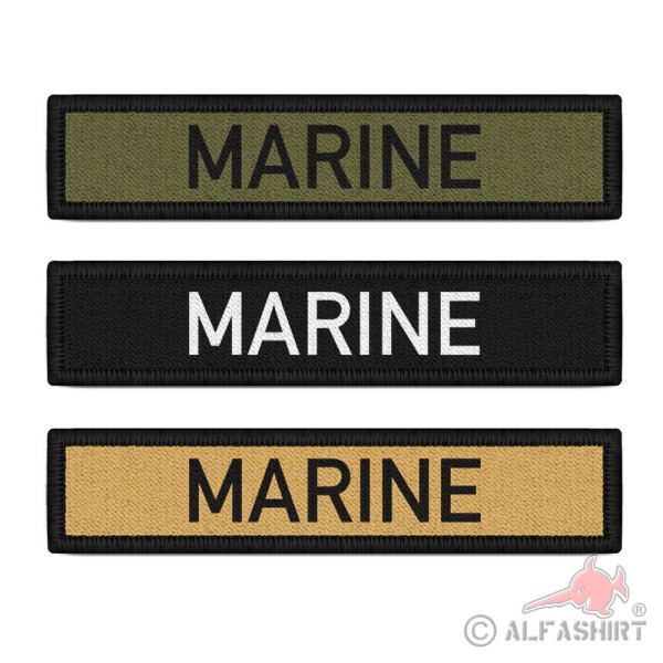 MARINE Patch Set Bundeswehr sailor markings lettering BW #38775