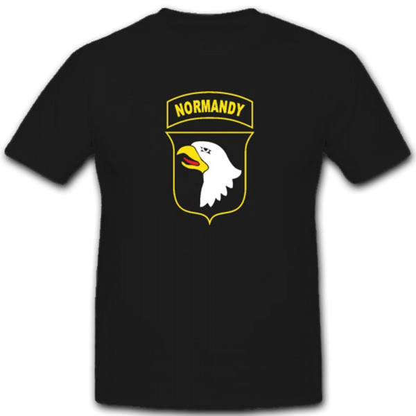 Airborne Luftland Division Armee 101te Us Army Bastogne - T Shirt #3768