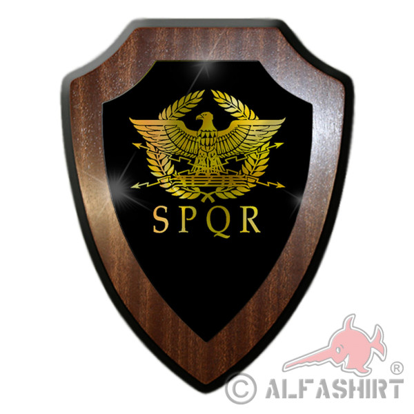 Heraldic shield Roman SPQR Rome Gladiators Legion Roman Empire Legionnaire # 27089