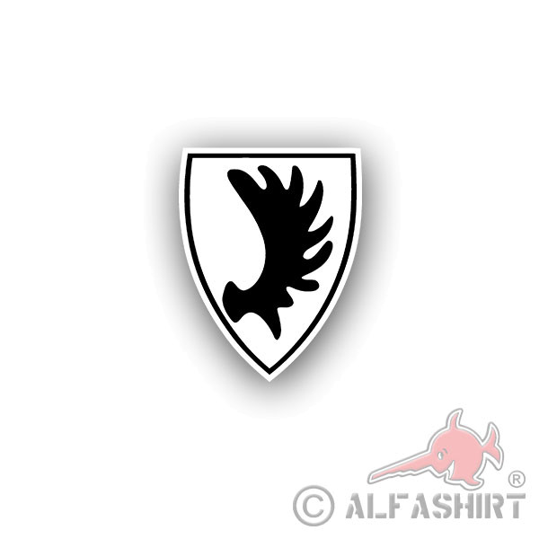 East Prussia coat of arms TYP2 Prussia moose scoop Königsberg 8x6cm # A4281