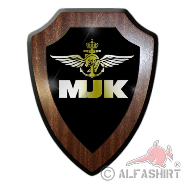 Heraldic shield / wall shield - MJK naval commandos special unit Norway Norwegian navy badge emblem military # 18869