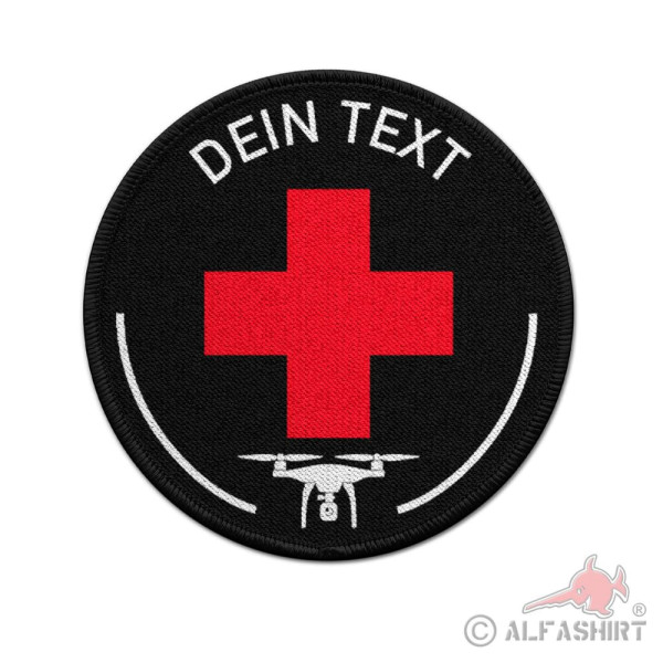 Patch personalized R. Cross drone drone handler aircraft medicine #41676