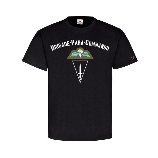 Brigade Para Commando Belgische Armee Fallschirmäger Heer - T Shirt #11184
