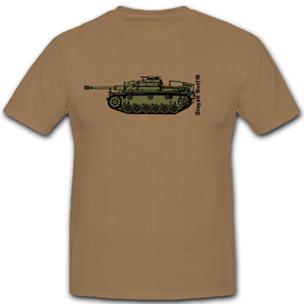 Stug 40 AusfG Sturmgeschütz Sturmartillerie WK 2 Panzer - T Shirt #5536