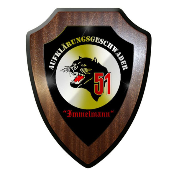 Wappenschild / Wandschild / Wappen - Aufklärungsgeschwader Immelmann Heer #8369