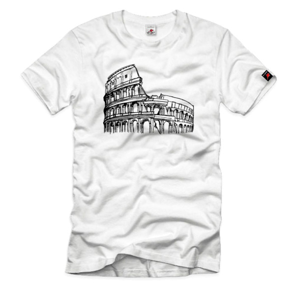 Kolosseum Intalien Rom Amphitheater römischen Antike römisches - T Shirt #14249