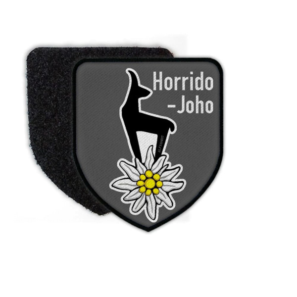 Patch Horrido – Joho Gams Alpen Edelweiss Gebirgs-Jäger Bundeswehr Klett #23767