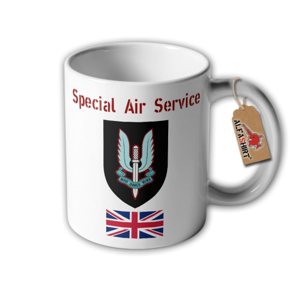 Tasse Special Air Service SAS British Army Special Forces Who Dares Wins #32379