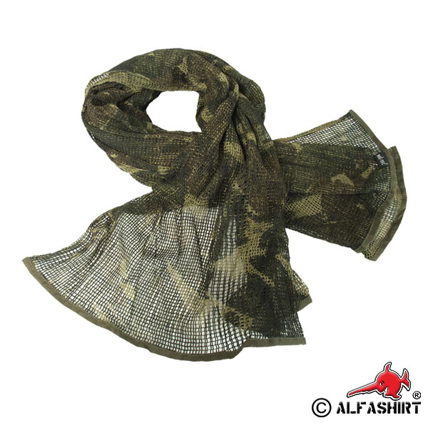 Netzschal Schal Army Military scarf od green oliv 