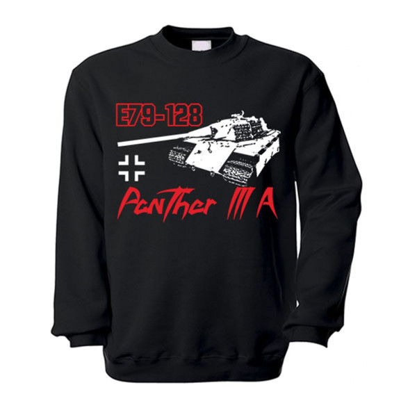 Panther III A E79 128 Panzer Prototyp Wh - Pullover #13339