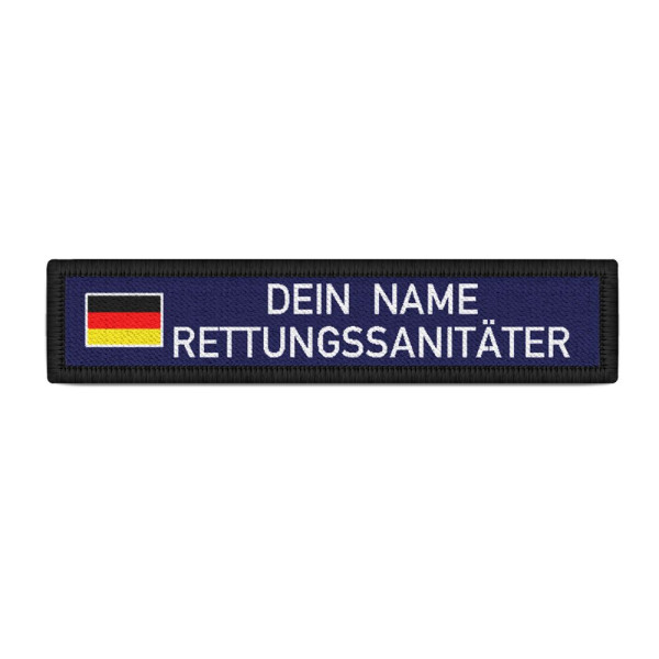EMERGENCY MEDICATION Name-Sign Patch Bundeswehr Paramedic Emergency # 33530