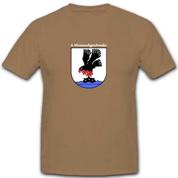 4. MSG Minensuchgeschwader Bundesmarine - T Shirt #6503