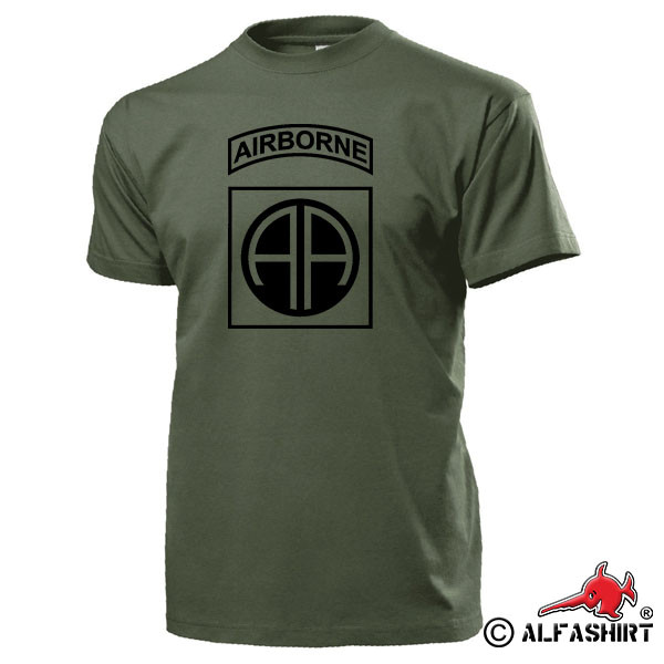 82nd Airborne Division US Airborne Division All American Guard - T Shirt # 15644