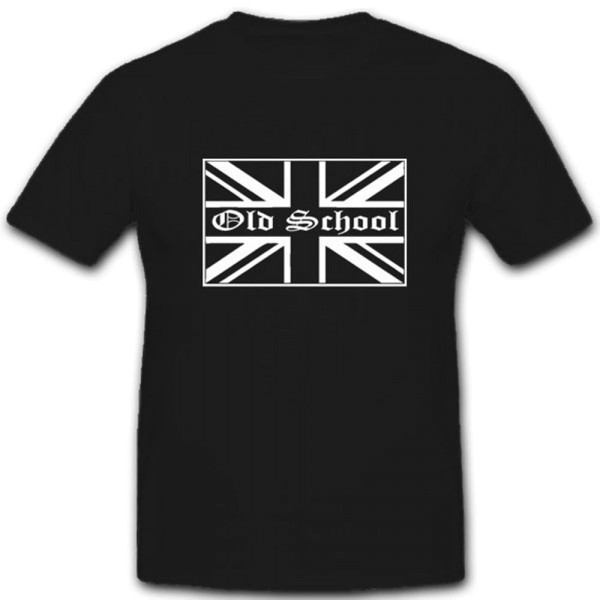 Old School England Flagge Großbritannien Fahne - T Shirt #4145