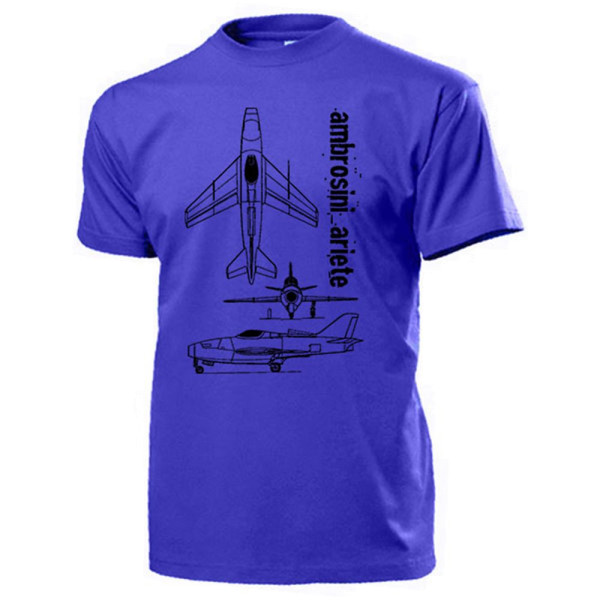 Ambrosini Ariete Italien Flugzeug Strahltriebwerk Abfangjäger - T Shirt #14233