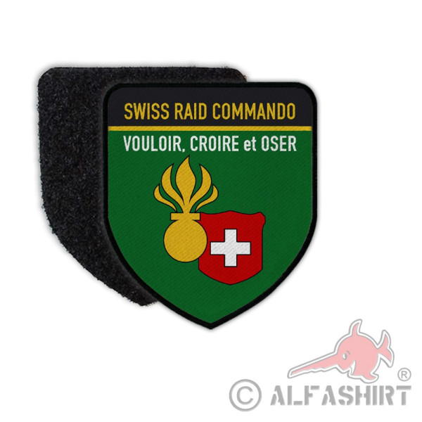 Patch Swiss Raid Commando Schweizer Armee Militärwettkampf Schweiz Heer #31780