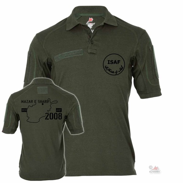 Tactical Poloshirt Alfa - ISAF Mazar e Sharif 2008 Auslandseinsatz Bund #19119
