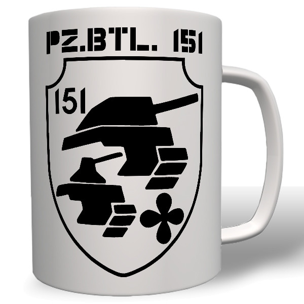 PzBtl 151 Panzerbataillon Panzer Bataillon Wappen Abzeichen Bw - #5583