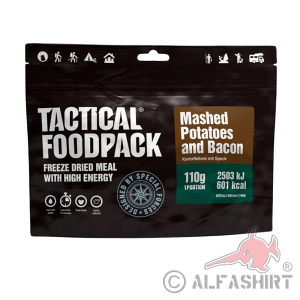 EPA Tactical Foodpack Mashed Potatoes Bacon Bacon Meals Survival #39113