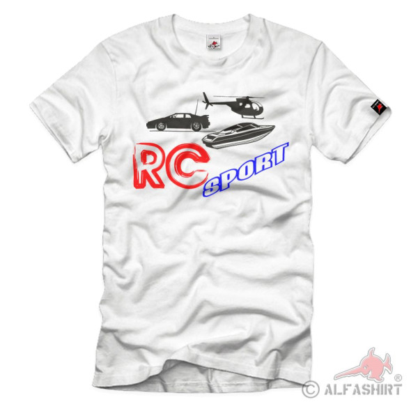 RC Sports Model Making Hobby Remote Controlled Cars Helicopters Boats - T Shirt # 908