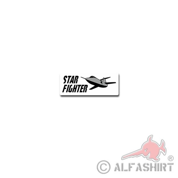 Starfighter Aufkleber F-104 Bundeswehr Kampfflugzeug Flugzeug 15x6cm#A3799