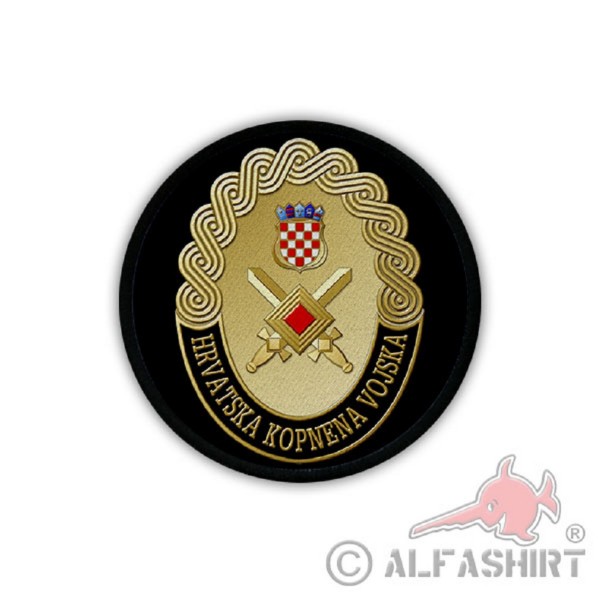 Patch / Aufnäher - Kroatisches Heer HKoV Hrvatska kopnena vojska Wappen #19234