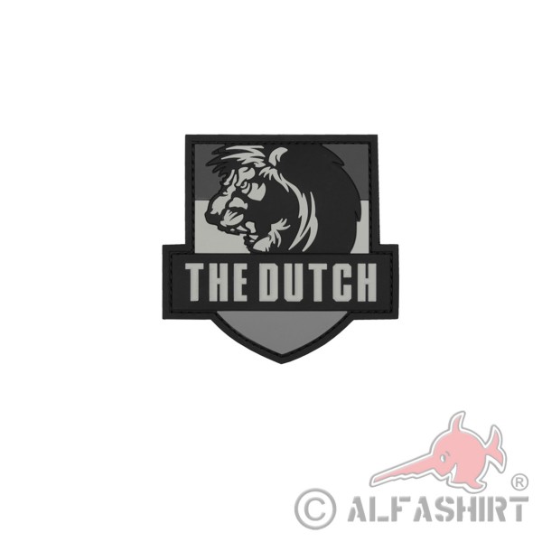The Dutch Netherlands Dutch Airsoft Paintball 3D Rubber Patch 8x8cm # 27123
