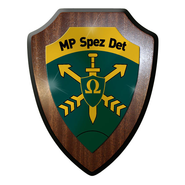 Wappenschild - Militärpolizei Spezial Detachement KSK MP Spez Det #11903
