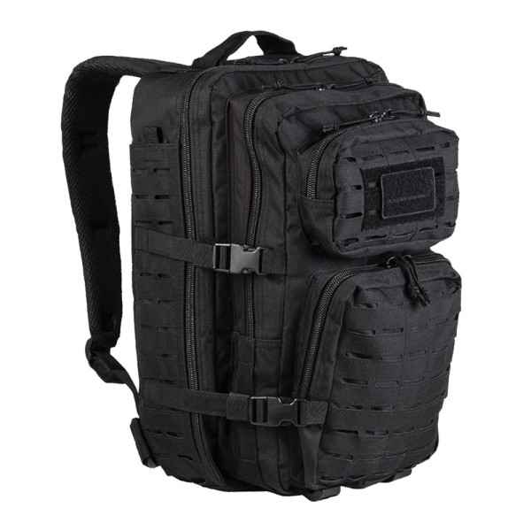 Backpack US Assault Pack Laser 36l Black Tactical Command Equipment # 16069