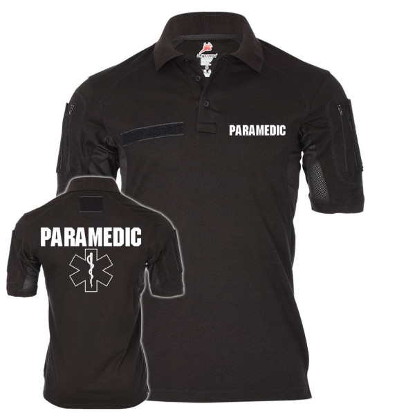 Tactical Polo Paramedic Rettungssanitäter Notfallmedizin EMT-B Emergency #21596