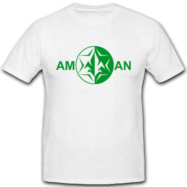 Aman Israel Militär Logo Abzeichen Wappen Emblem Einheit - T Shirt #2971