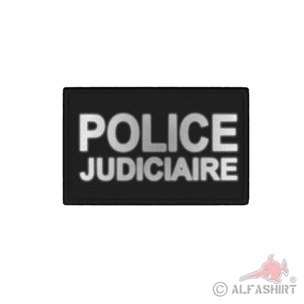 Patch Gerichtspolizei Frankreich Polizei Paris Klett Uniform 7,5 x 4,5cm#36985