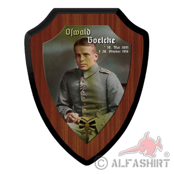 Wappenschild Oswald Boelcke Jagdflieger Geschwader #40249