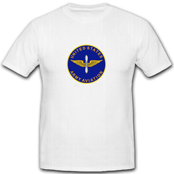 United States Army Aviation Branch - US Army Plaque Insignia - T Shirt # 11148