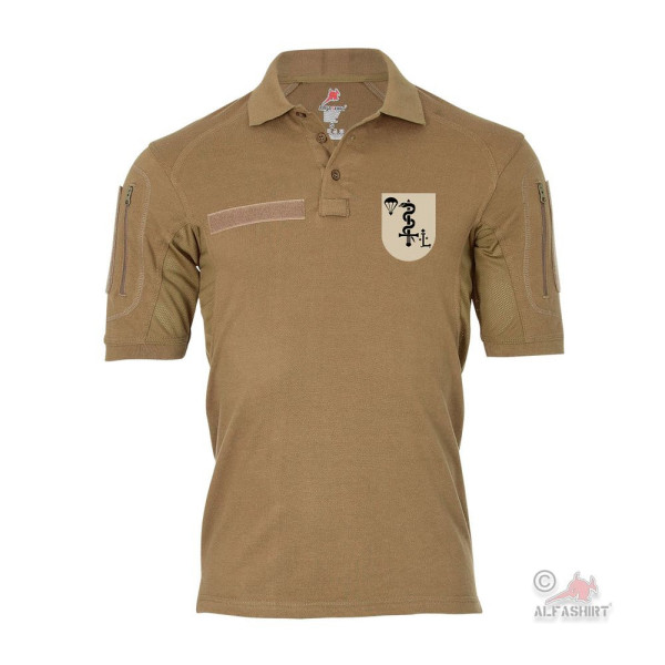 Tactical polo shirt Alfa Kdo Commando SES Leer Ostfriesland Old Coat of Arms #39258