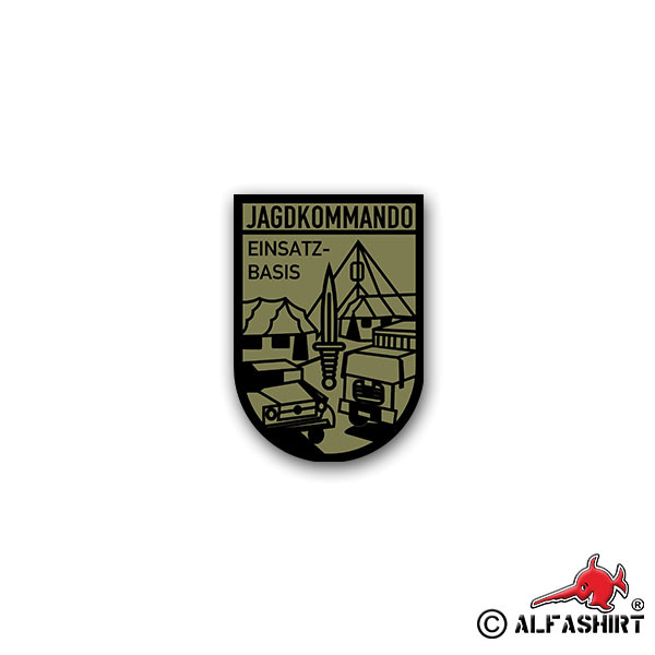 Sticker Jagdkommando JaKdo Einsatzbasis Spezialeinheit 5x7cm # A2271