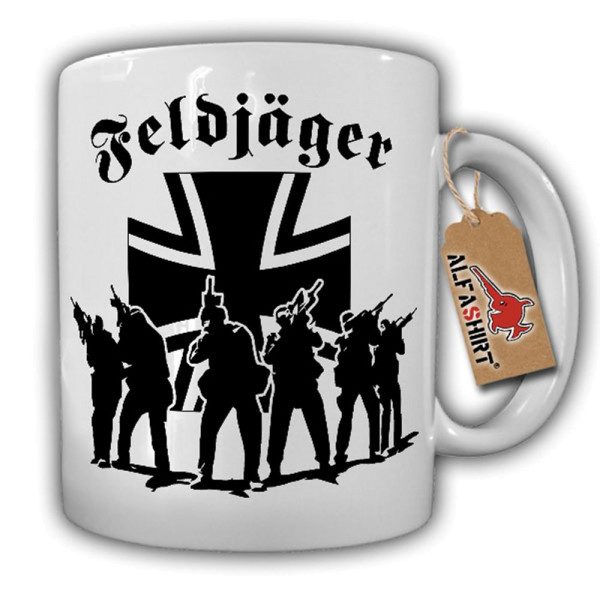Feldjäger MP Militär Polizei Elite Bundeswehr BW Deutschland Militär - Tasse Becher Kaffee #2631