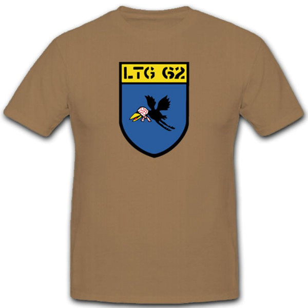 Ltg62 Lufttransportgeschwader Bundeswehr Wappen Abzeichen Heer - T Shirt #3615