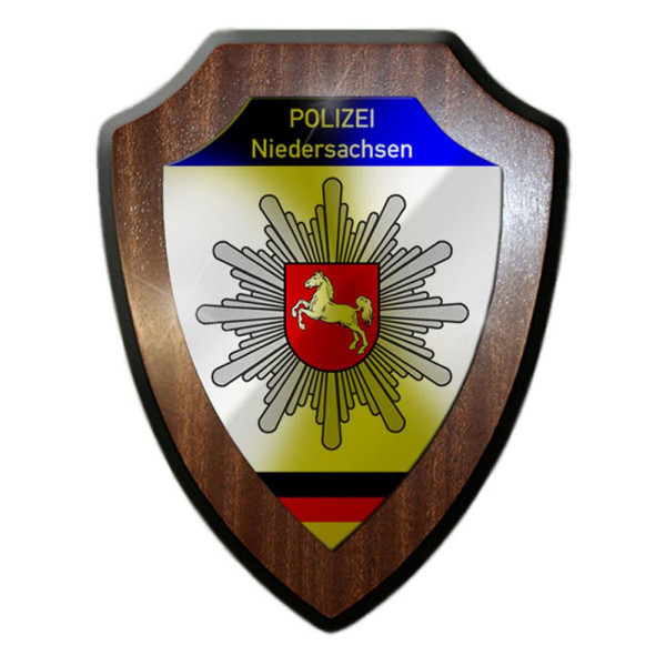 Polizei Niedersachsen Wappen Abzeichen Hannover Beamten Wappenschild #23070