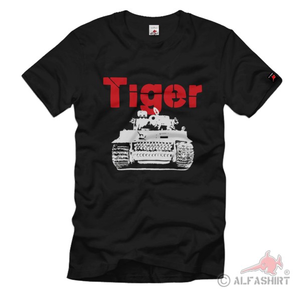 Tigerfibel WK Panzer Betriebsanleitung Comic WH Ausbildung T Shirt #2215