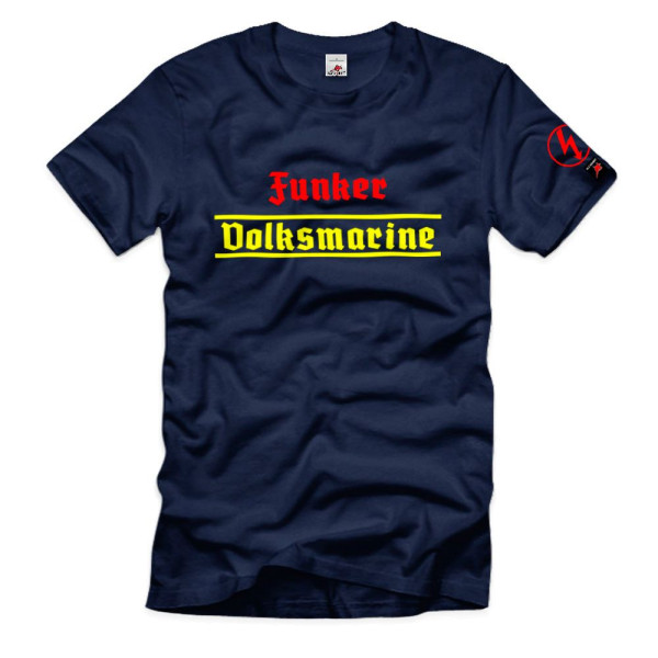 Volksmarine Funker Abzeichen Veteran NVA DDR Marine T Shirt#40170