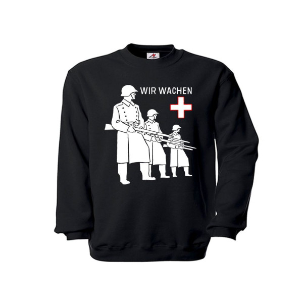 Sweater Swiss Army We Guard Border Protection Bunker #12019