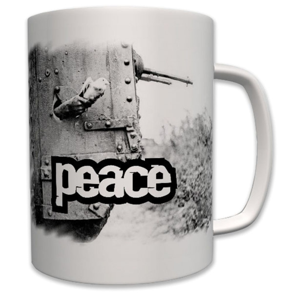 Peace Frieden Friedenstaube Taube Wk- Tasse Becher Kaffee #7398