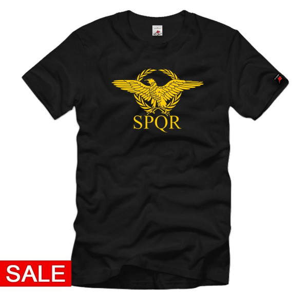 SALE shirt size L - SPQR Legion Eagle Senatus #R394